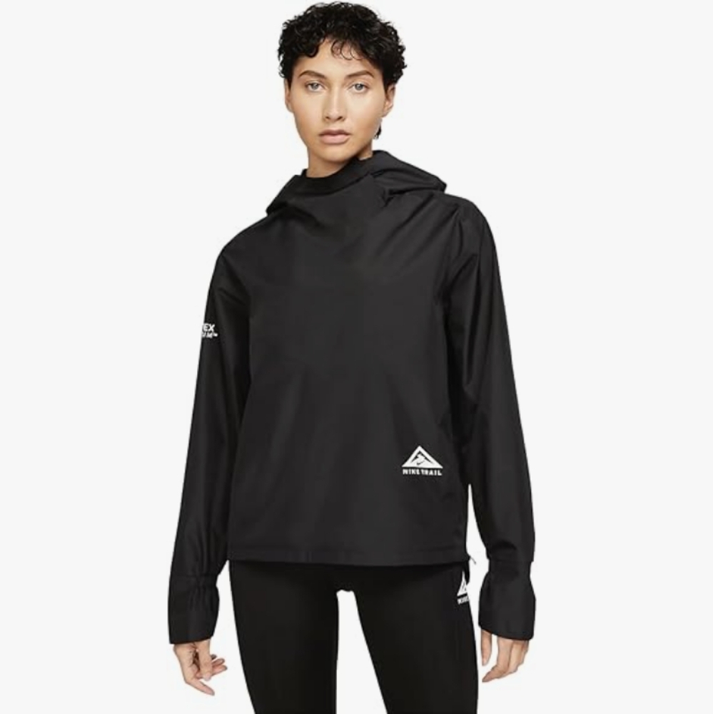 NWT Nike GORE-TEX INFINIUM Womens Trail Running Jacket, DM7565-010 Black, Size L